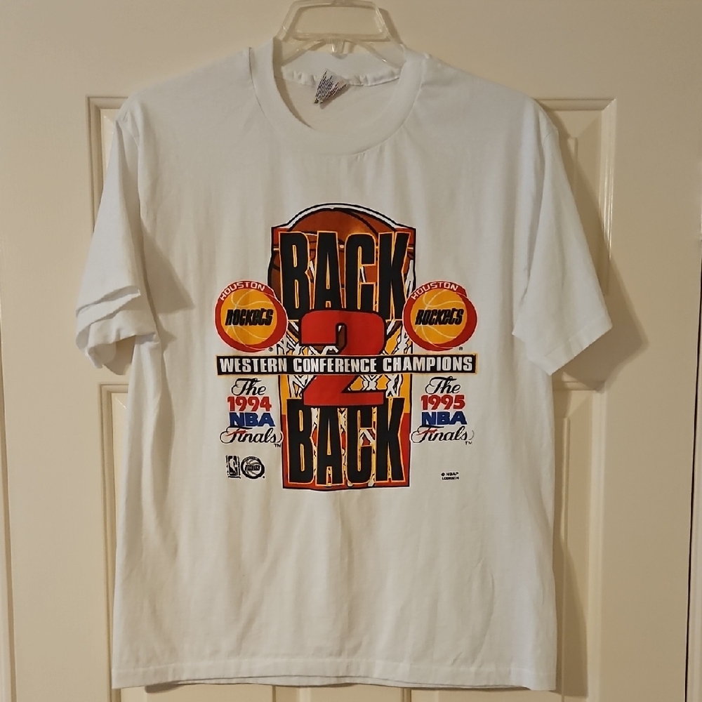 Houston Rockets Back To Back Sestern Conference Championsl 1994-5